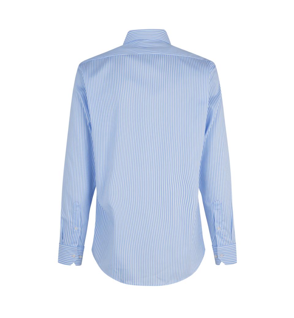 Seven Seas Skjorter s90-lyseblå_S - Bygholm Menswear